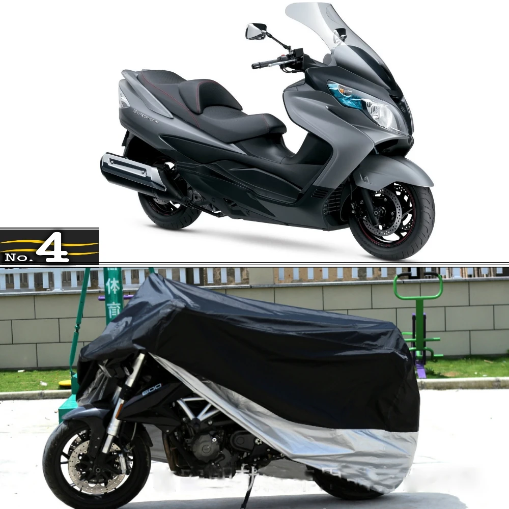 

MotorCycle Cover For Suzuki AN400 Burgman 400 ABS WaterProof UV Sun Dust / Rain Protector Cover Made of Polyester Taffeta