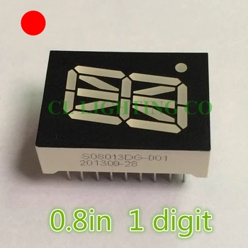 

High quality 0.8" 0.8in RED 16 Segments display 27.7x20mm 0.8 inch digital tube Common cathode