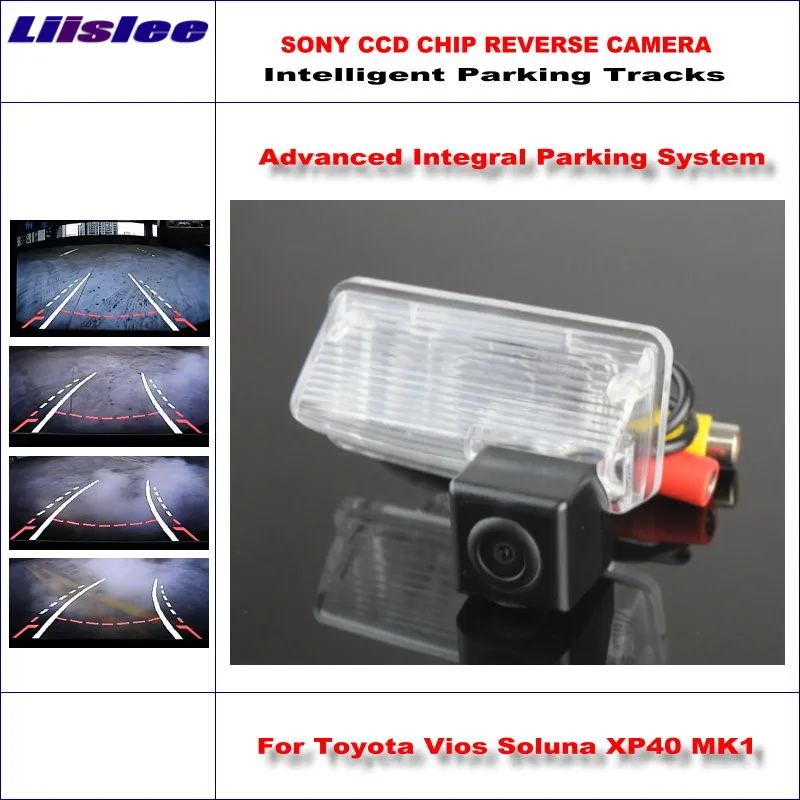 Liislee высокое качество Intelligentized Парковка сзади автомобиля Обратный Камера для Toyota Vios Soluna xp40 MK1 2002 ~ 2007/NTSC PAL RCA
