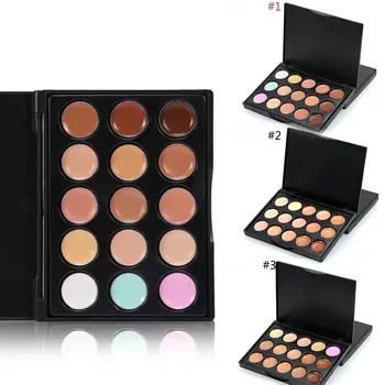 

Professional Concealer Makeup Palette 15 Color Full Cover Face Dark Circle Cream BB Cream Women Makeup Contour Concealer Palette