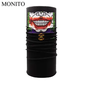 

Hot Magic Head Face Mask Seamlessly Windproof Anti-UV Multi Wear Tube Bandana Outdoor Fashion Masque Motorcycle Scarf