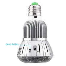Home Monitoring Bulb Light Wireless IP Camera Wi-fi Mini CCTV Surveillance Camera 2MP Home Security E27 Power Interface