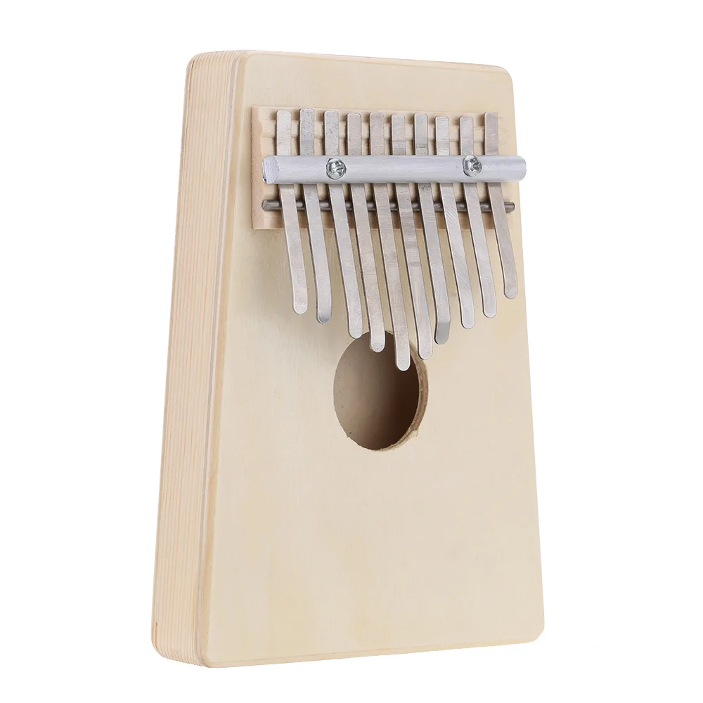 

10 Key Mbira Finger Thumb Music Piano Hollow Pine Education Toy Musical Instrument for Music Lover and Beginner