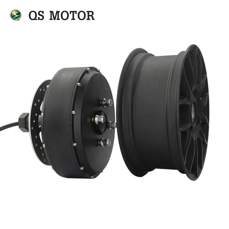 QSMOTOR 12*5,0 дюймов 2000 Вт 260 35H V3 бесщеточный одиночный вал съемный электродвигатель для скутера