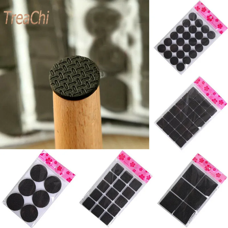 

1-24PCS Non-slip Furniture Floor Mat Bumper Damper For Chair Protector Hardwarefloor Protection Mat Self Adhesive Furniture Legs