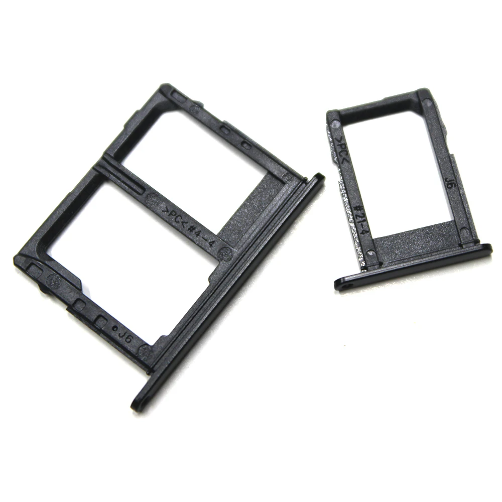 

New Dual Sim Tray For Samsung Galaxy J8 2018 J810F J810FD J810DS SIM Card Tray Slot Holder Replacement Part