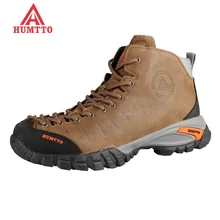 sale hiking shoes men winter sapatilhas mulher trekking boots climbing outdoors women shoe camping Genuine Leath rubber lace-up