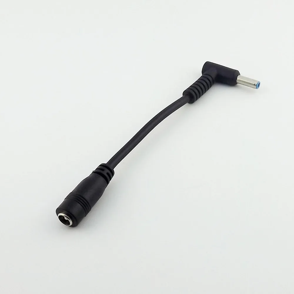 

1pcs DC Power Adapter Cable 5.5 x 2.1mm Female To 4.5 x 3.0mm Male for HP Laptop