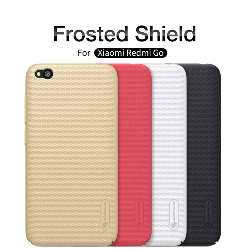 

for Xiaomi Redmi Go case armor cover 5,0" Nillkin shockproof case for Xiaomi Redmi Go frosted shield hard coque etui 360 on