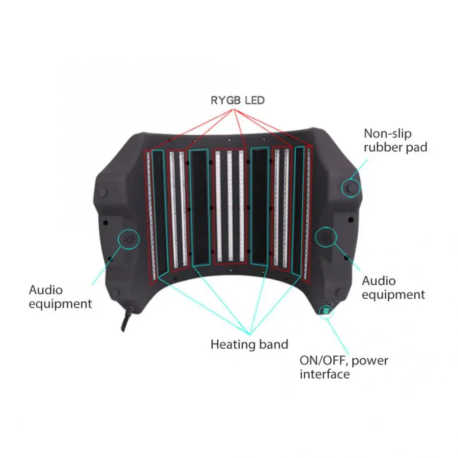 Excellent 4-Color Face LED Light Therapy Beauty Instrument Acne Removal Skin Rejuvenation Device Skin Rejuvenation Machine 9 Excellent 4-Color Face LED Light Therapy Beauty Instrument Acne Removal Skin Rejuvenation Device Skin Rejuvenation Machine 9