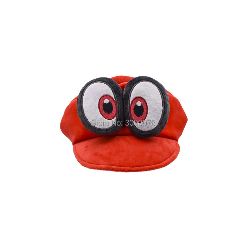 Super Mario Red Odyssey НОВАЯ шапка Марио носимая шапка s унисекс Регулируемый хлопковый костюм Хэллоуин плюшевые куклы горячие игрушки