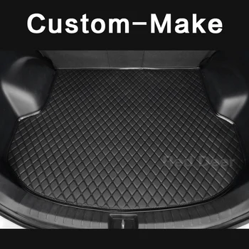 

Custom fit car trunk mat for Ford Edge U387 Fusion Mondeo Focus Expedition all weather heavy duty car-styling cargo boot carpet