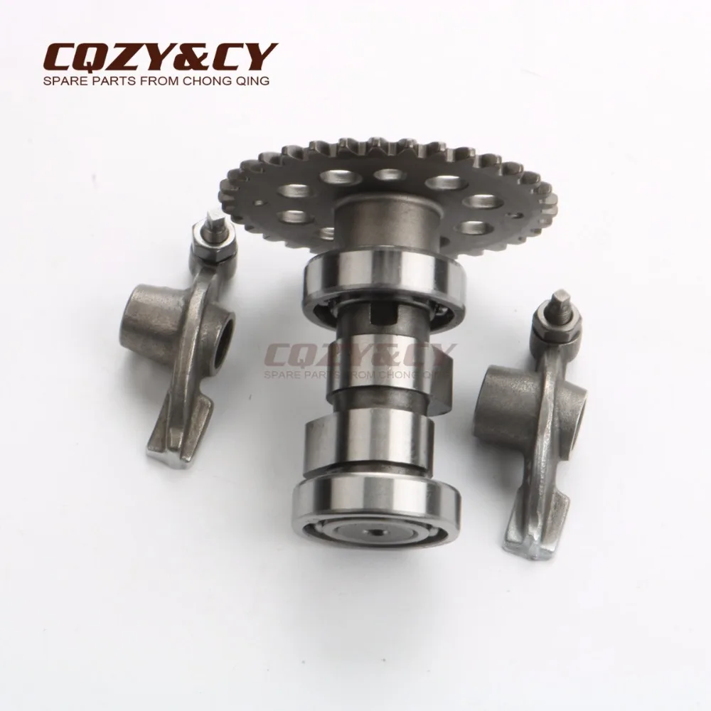 

9 holes High Performance Cam & Valve Rocker & Standard Cam for Moto Bi 50 BC One Remini Siena GY6 50cc 4-stroke 139QMB