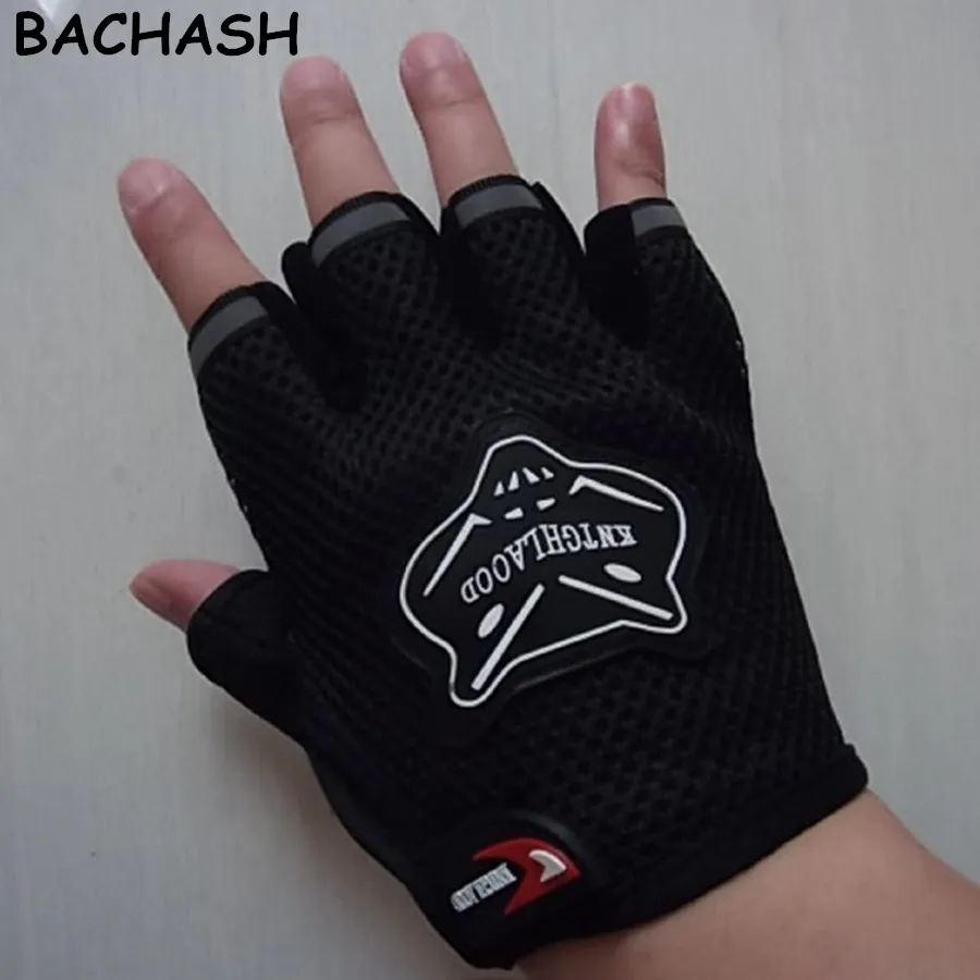 Детские перчатки BACHASH нескользящие для тренировок бодибилдинга силовых