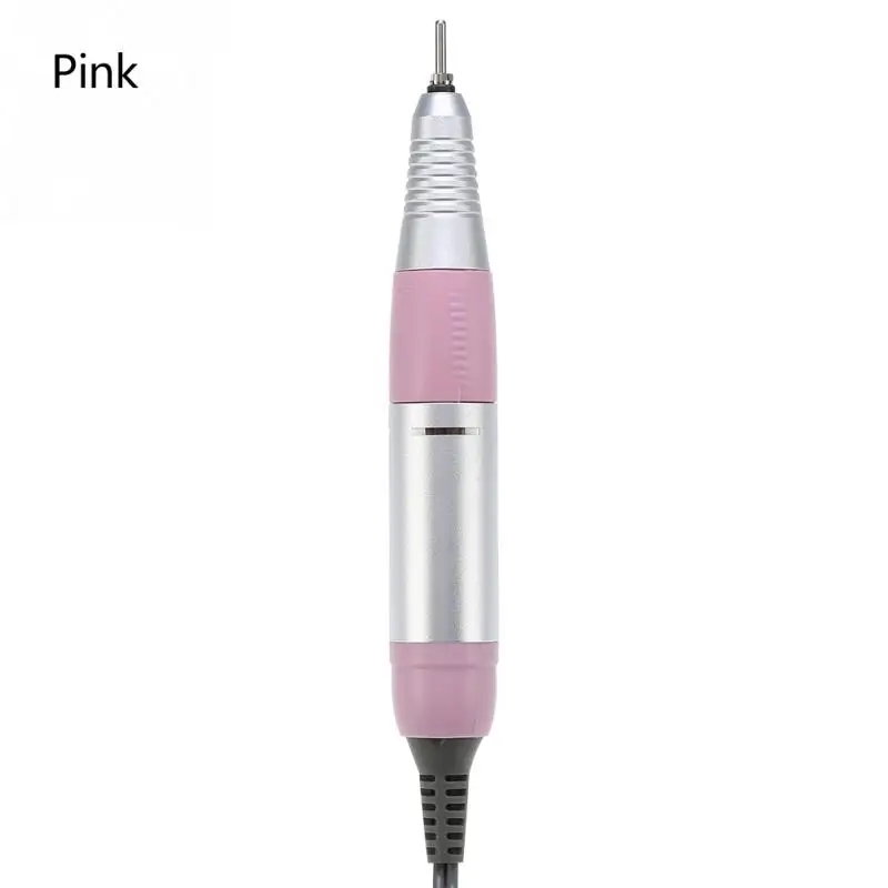 30000 об/мин электрический сверло для ногтей наконечник Маникюр Машинка для педикюра Pen польский лак для ногтей машина ногтей аксессуары - Цвет: Розовый
