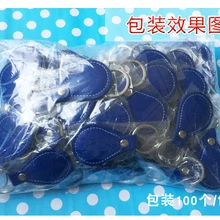 13,56 МГц IC M1 S50 брелков теги доступ Управление радиометка для нахождения ключа карты маркеров посещаемости управление брелоком кожа/искусственная кожа