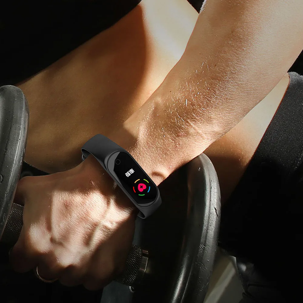 NAIKU M3S Smart Bracelet Color-screen IP67 Fitness Tracker blood pressure Heart Rate Monitor Smart band For Android IOS phone