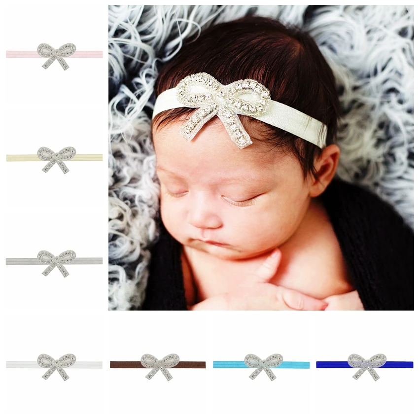 Star Flower//Pearl Party Baby Girl Pretty Silver Christening Headband Headdress