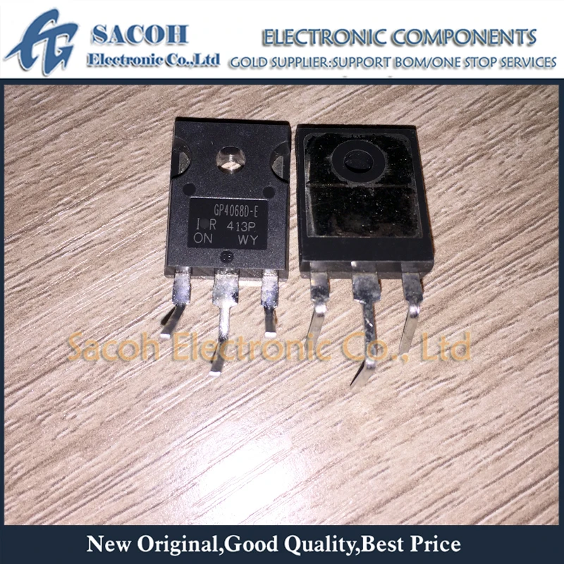 

Free Shipping 10Pcs IRGP4068D-EPBF GP4068D-E GP4068D GP4068 TO-247 48A 600V Power IGBT transistor