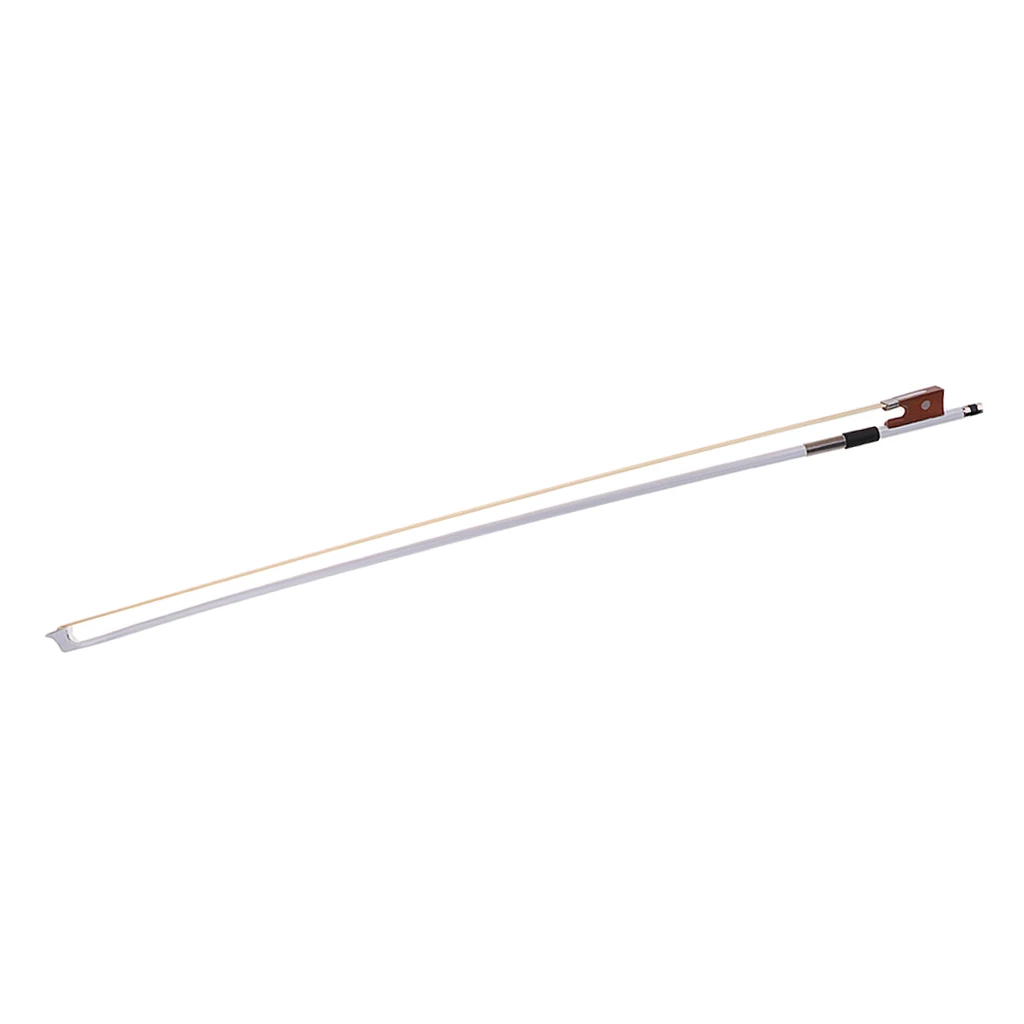 

Violin Fiddle Bow 4/4 Horsehair Violin Bow Violin Accessories White