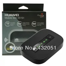 Huawei E5151 3 G HSPA 21 Mbps USB LAN Internet WIFI-N móvel MIFI Hotspot desbloqueado