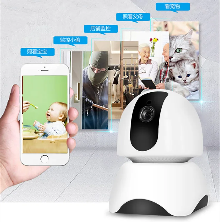 FNYNX 1080P ip-камера беспроводная домашняя камера безопасности ip-камера наблюдения Wifi камера ночного видения Детский Монитор 1920*1080
