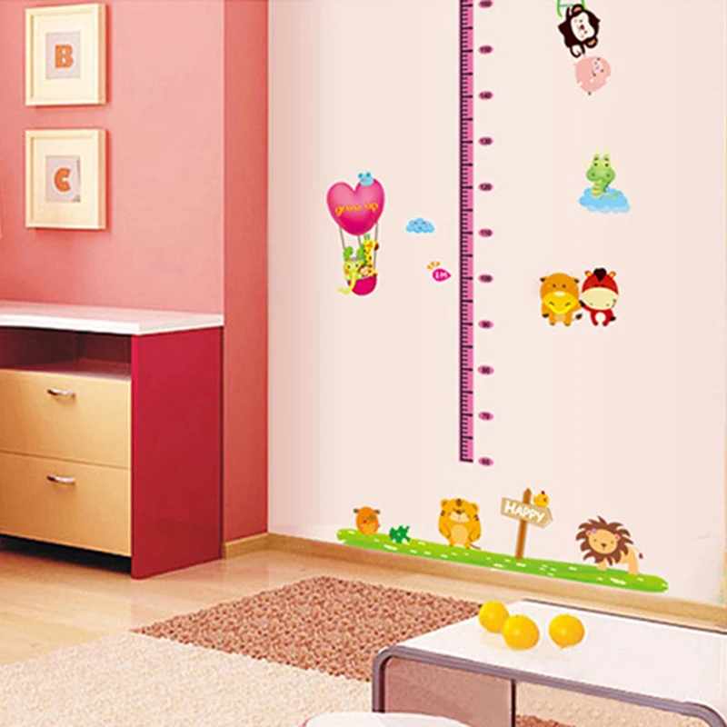 1PCS Children's room height wall stickers, kindergarten classroom