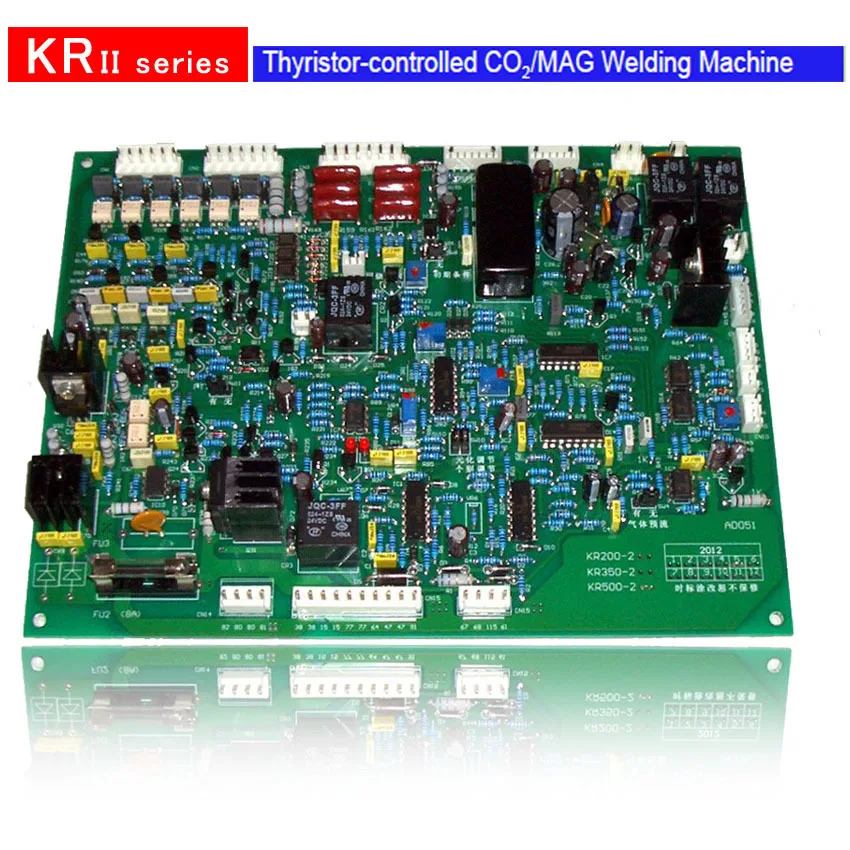 MIG Welding Machine Card KR-350 ,KR-500 PCB / control board /Thyristor Welder MIG/MAG CO2 gas shield /circuit board