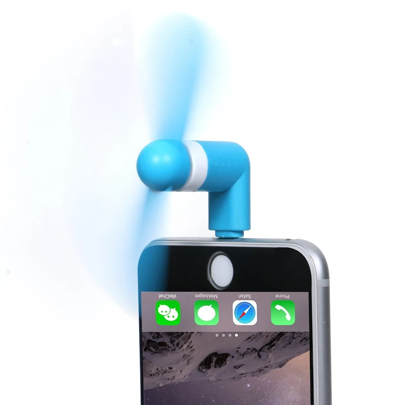 Мини вентилятор USB мобильный телефон гаджет тестер для iPhone Xs X Xr Max 8 7 Plus 6s 6 5 SE
