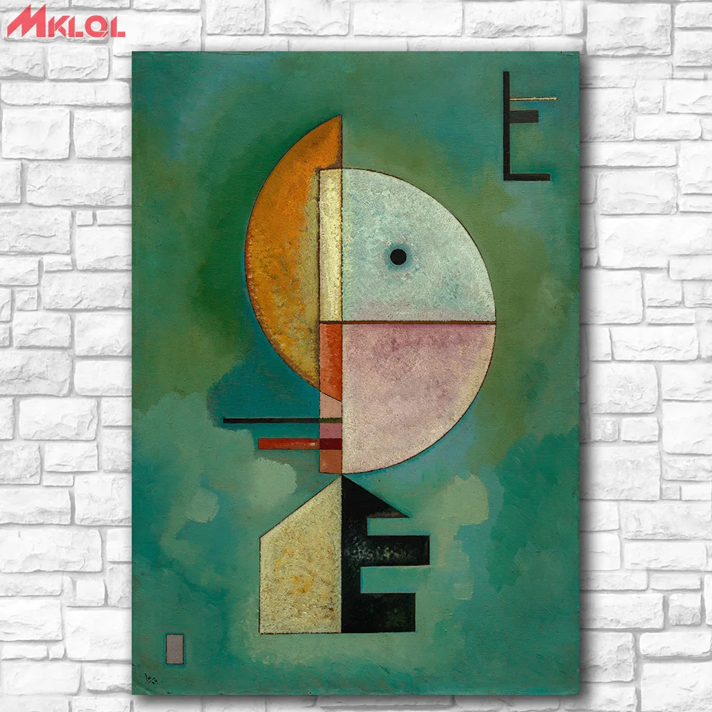 HD картина вверх по Wassily Kandinsky холст для гостиной украшение дома маслом на холсте