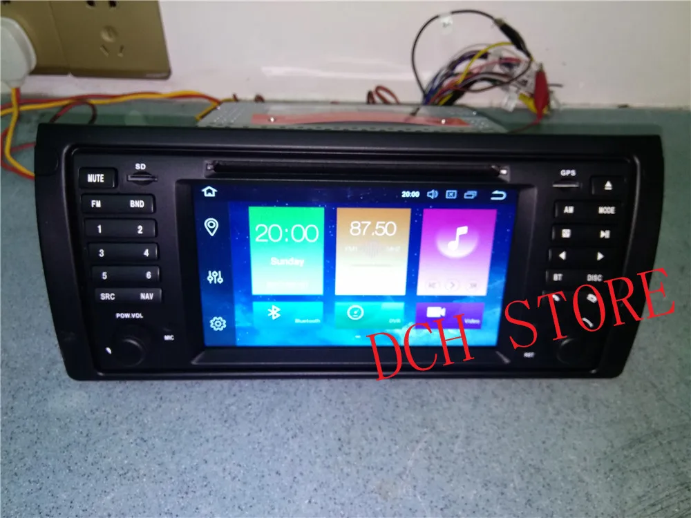 Best Android 9.0 8 CORE octa core eight android Car dvd player gps navigation radio For BMW E39 X5 E53 RAM stereo headunits carplay 22