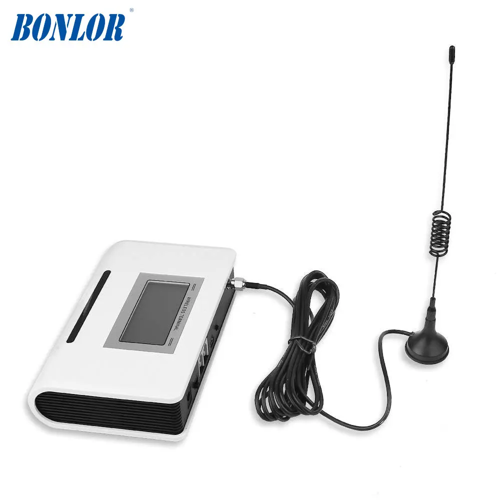 (1 set) SIM Card GSM Dialer Fixed Wireless Terminal 900/1800 Mhz For Calling translate or Alarm system LCD Display Good quality
