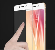 Protector de pantalla de cubierta completa para BBK VIVO X9 X9 Plus película protectora de cobertura completa de vidrio templado(China)