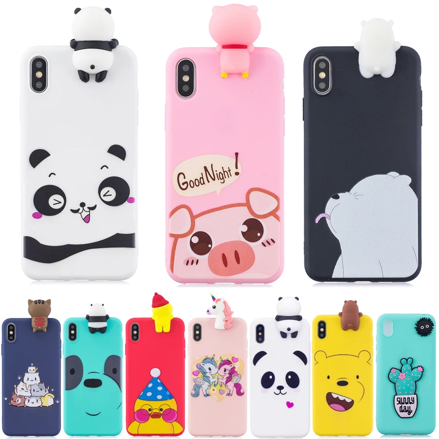 

For Huawei Y5 2019 Case on Huawei Y5 2019 Cover 3D Cartoon Soft TPU Silicone Fundas sFor Huawei Honor 8S Phone Case Fundas Coque