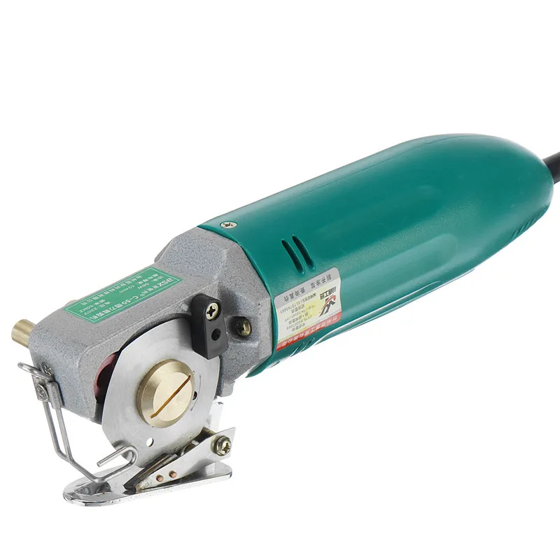 Najtaniej Doersupp 65W 220V ostrze obrotowe elektryczny okrągły nóż nożyce elektryczne tkaniny Cutter maszyna do cięcia tkanin US Plug