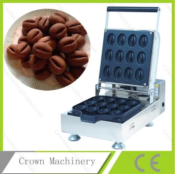 

Coffee beans waffle baker;waffle making machine;waffle maker