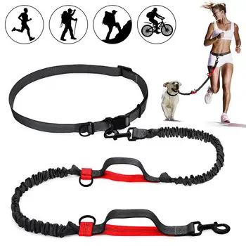 

Dog Leash Nylon Webbing Pet Dog Puppy Walking Running Stretch Safe Rope Training Belt For Small Medium Large Dogs Pet Supplies