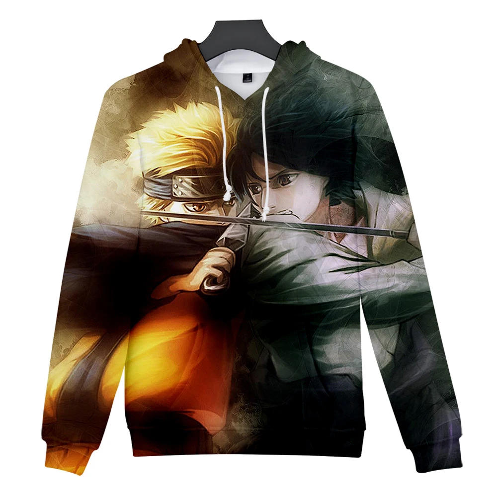 New 3D Printing Hoodie Anime Naruto Hooded Fashion Hip Hop Sweatshirt 3D Naruto Hoodies Men Pullovers Winter/Autumn Outwear