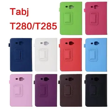 

For Samsung Galaxy Tab A A6 7.0 SM-T280 SM-T285 Stand PU Leather Flip Cover Case For Samsung T280 T285+stylus