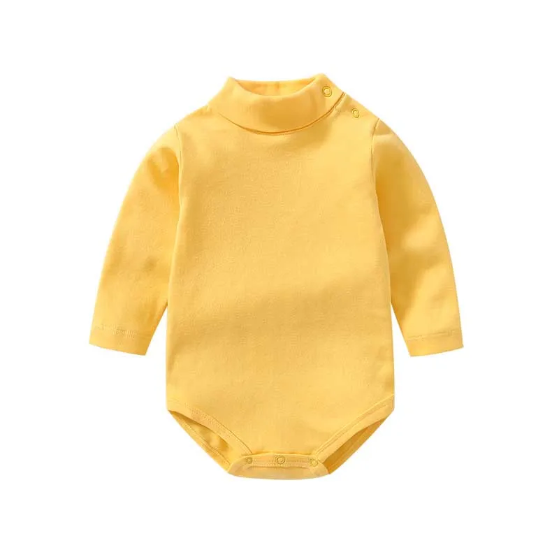 Детская одежда унисекс; маленький хлопковый костюм для новорожденных; одежда для маленьких мальчиков и девочек; Детский комбинезон; зимняя одежда; Прямая поставка - Цвет: yellow