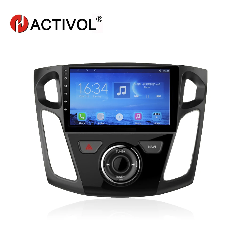 

HACTIVOL 9" car radio for Ford Focus 2012-2017 android 7.0 car dvd player with bluetooth,GPS Navi,SWC,wifi,Mirror link,DVR