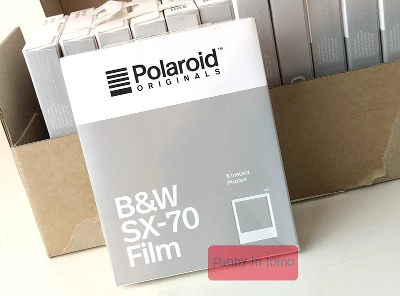 

polaroid ORIGINALS (Impossible) Instant B&W Film for SX-70 Cameras fujifilm