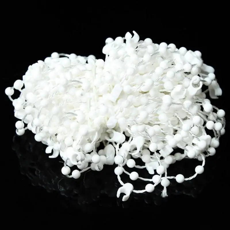 

White Vertical Blind bead chain Bottom Link Chain shutter Roman shade vertical curtain Parts Spares Bedroom Home DIY Decor 10M