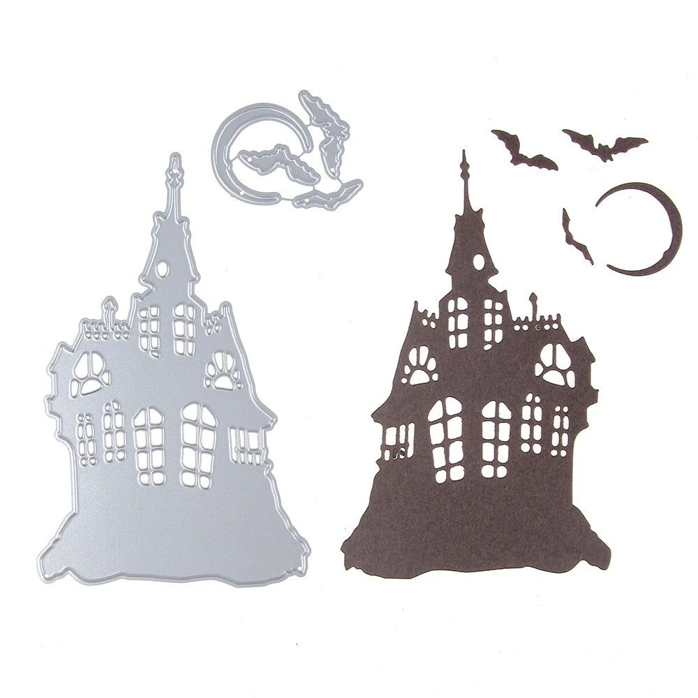 

80*127mm Halloween Bat Customized Stencil Metal Cutting Dies Cut Practice Hands-on DIY Scrapbooking Album Craft dies Tool