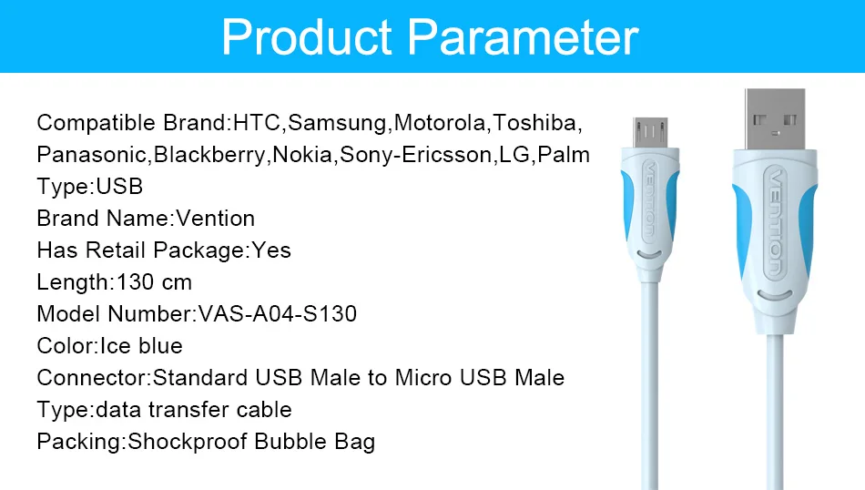 Кабель Micro USB Vention для samsung, htc, huawei, Android 0,25 м, 1 м, 2 м, 3 м, кабель для быстрой зарядки, Microusb Mini USB, кабели для мобильных телефонов