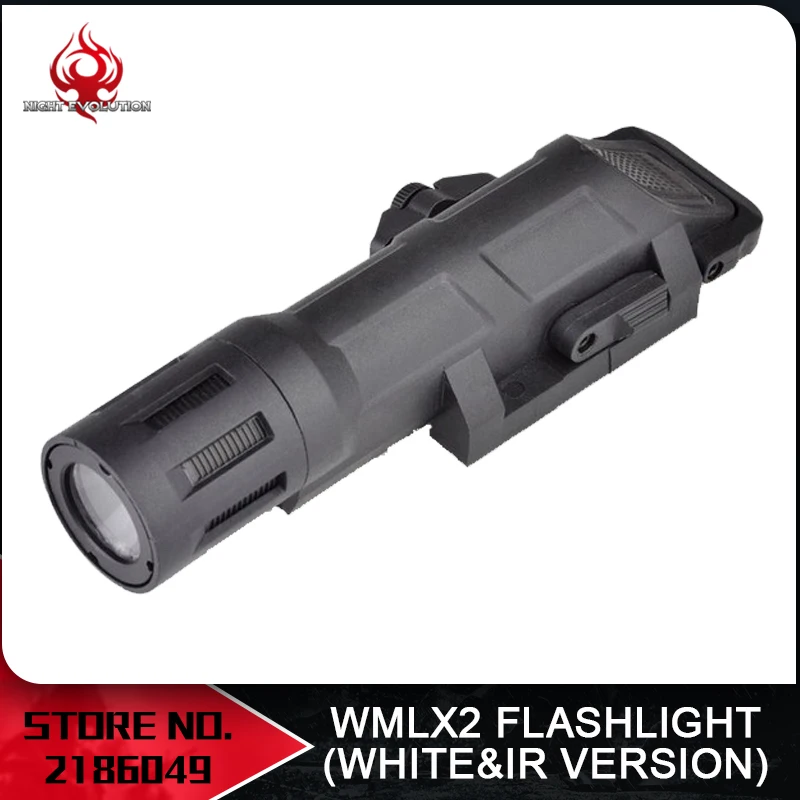 

Element Airsoft Night Evolution Tactical WML X2 Flashlight White IR Version WMLX2 Hunting IR Light NE04038