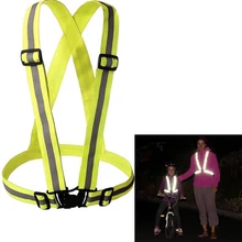 Светоотражающий пояс; безопасность ремешок на руку Спорт на открытом воздухе ночной светоотражающий, безопасный ycling бег аксессуары