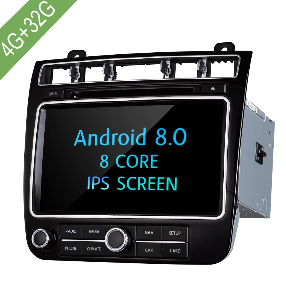 Автомобильный мультимедийный плеер Android 8 0 4 ГБ/32 ГБ DVD для VW/Volkswagen Touareg 2016 2017