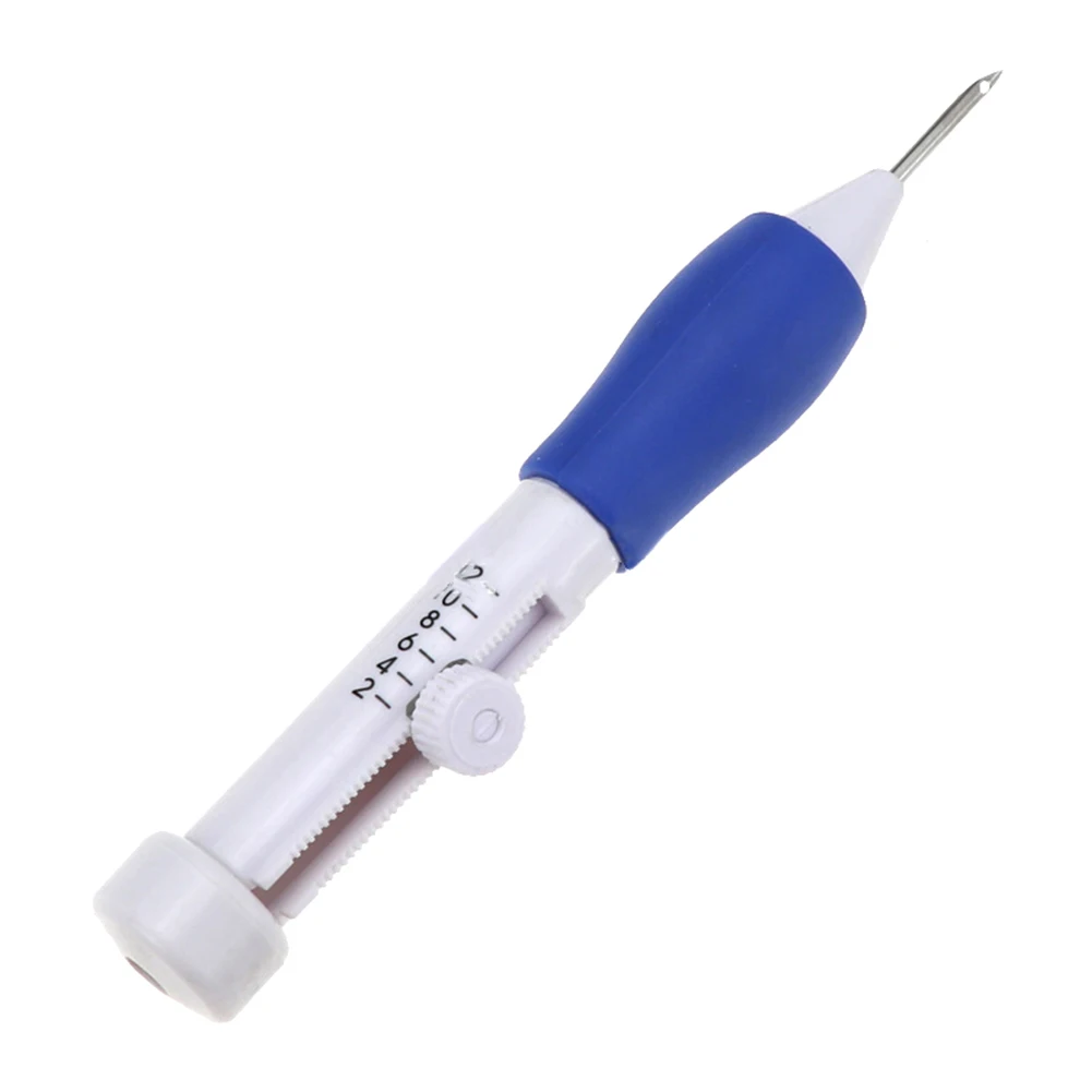 

DIY Embroidery Punch Needle Set 3 Needles 2 Threaders ABS Plastic Craft Tools for Embroidery Sewing Accessories