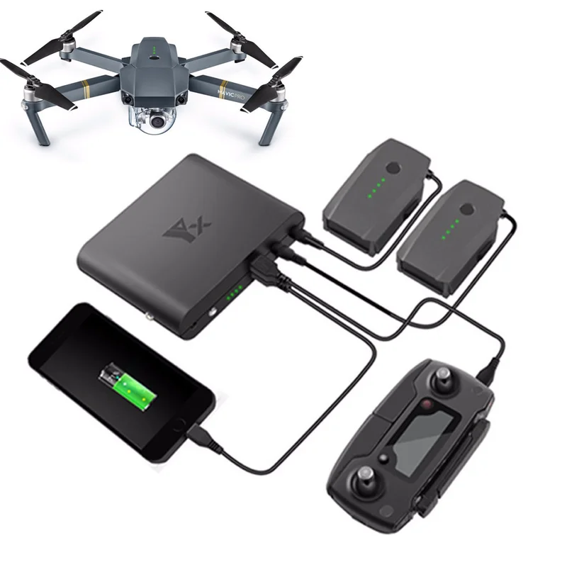 Аксессуары для Mavic Pro запасные аккумуляторы телефонов зарядное устройство банк